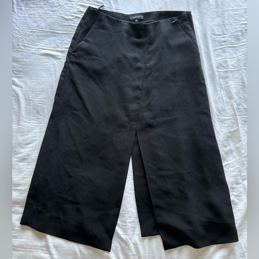Babaton Black Long Skirt